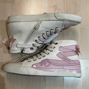 Geox girls high cut sneakers